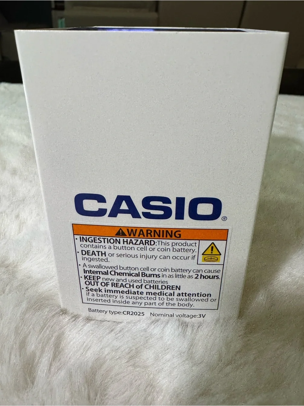 Casio Illuminator Digital Watch - Black and Silver